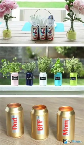 DIY flower pots