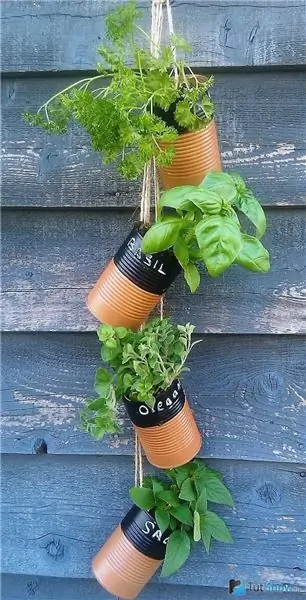 DIY flower pots