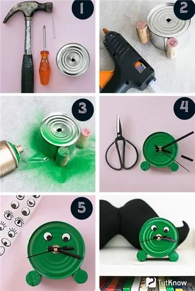 Crafts from tin cans do it yourself