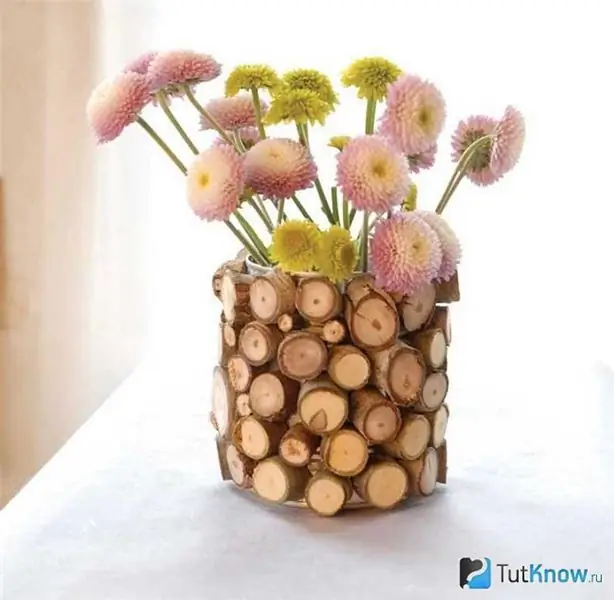 DIY flower tin pot