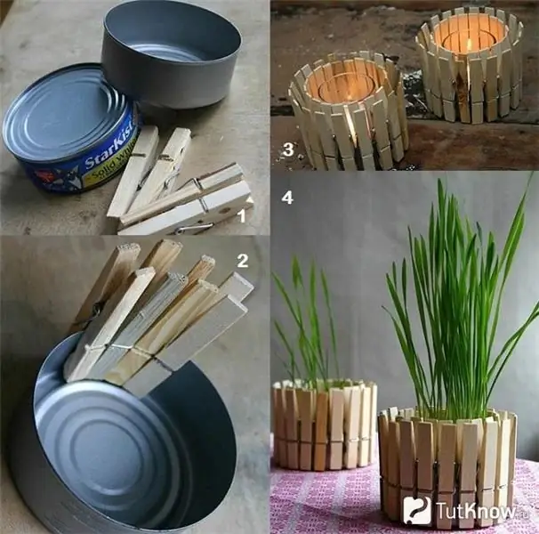 DIY flower pots