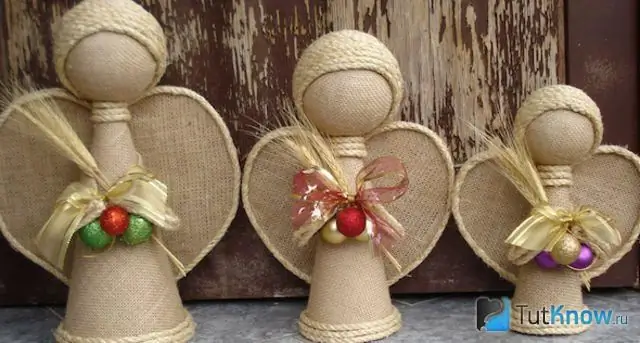 Burlap toys