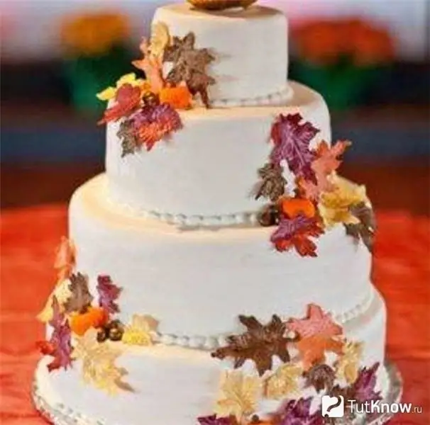 kue pengantin musim gugur