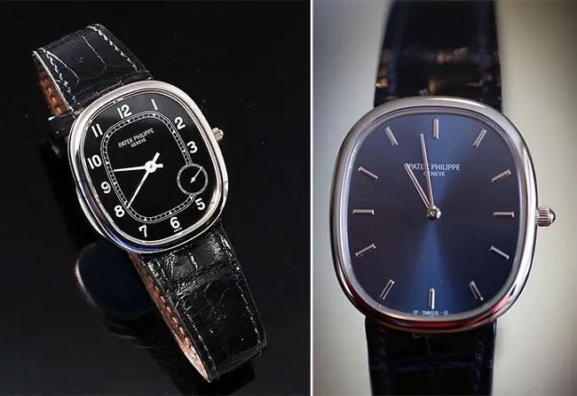 Patek philippe kuldne ellips