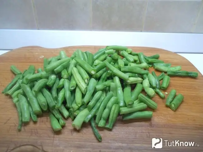 Asparagus, potong 2 cm