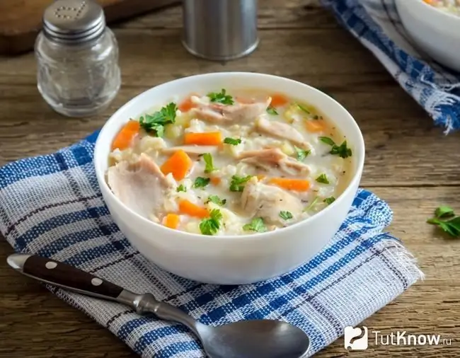 Zuppa di pollo