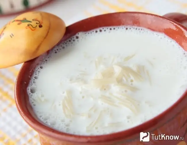 Zuppa di latte per tutti i giorni