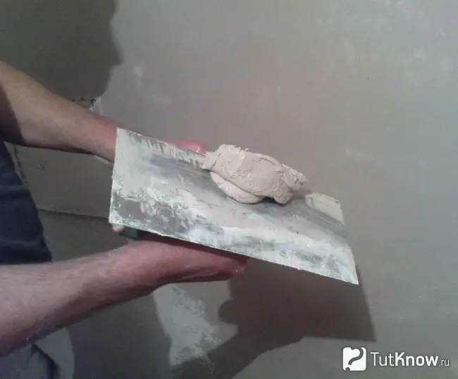 Plaster putty