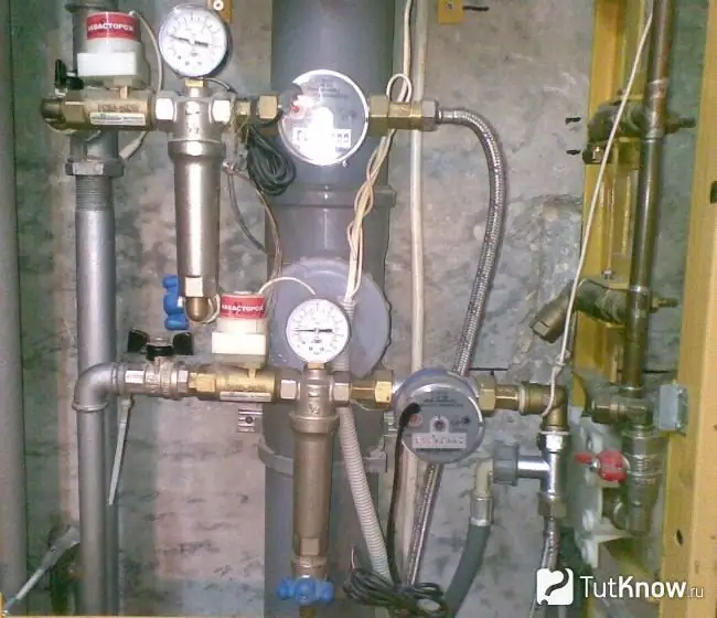 Galvanized pipe plumbing