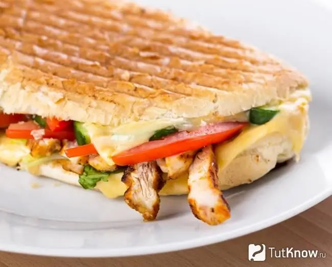 Panini com Frango