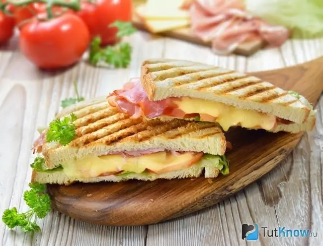 Panini met ham