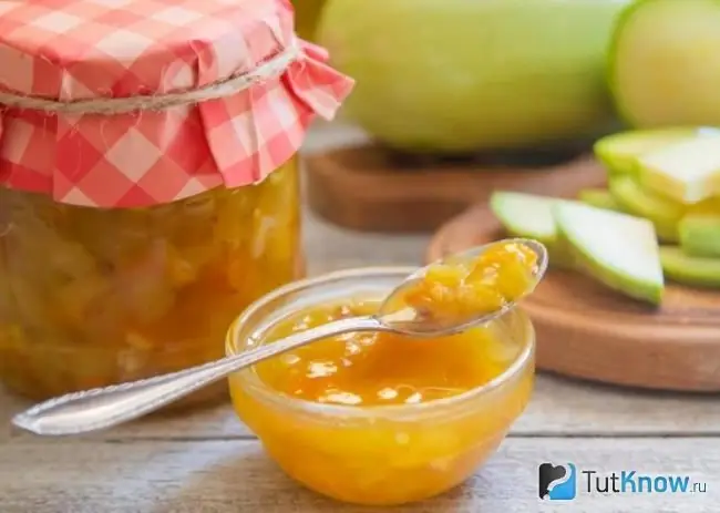 Zucchini jam