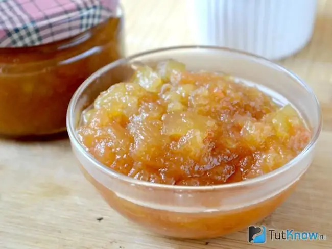 Watermelon Peel Jam with Lemon and Orange