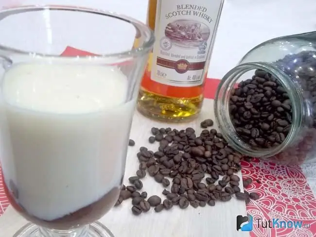 Lait ajouté au chocolat