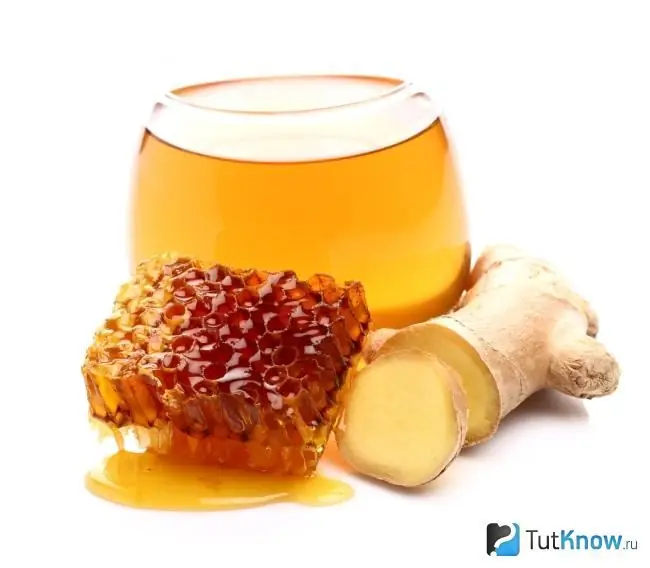 Honey with ginger for immunity