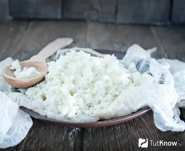 Homemade curd na kambing