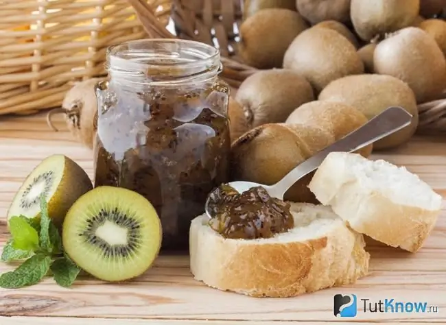 Kiwi jam qhaub cij