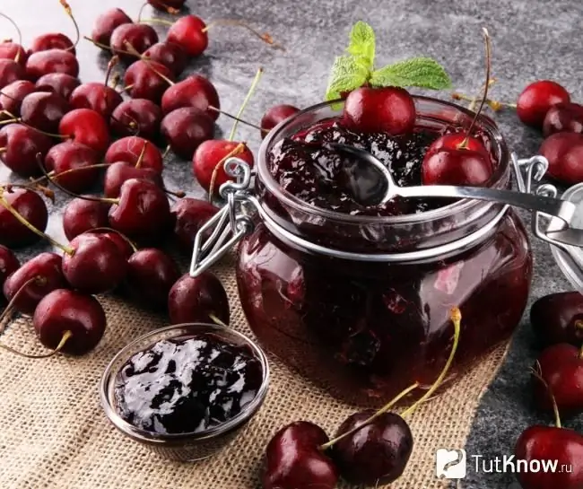 confiture de cerises