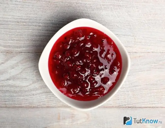 Red currant jam