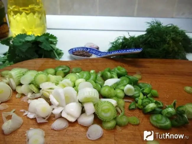 Chopped green onions