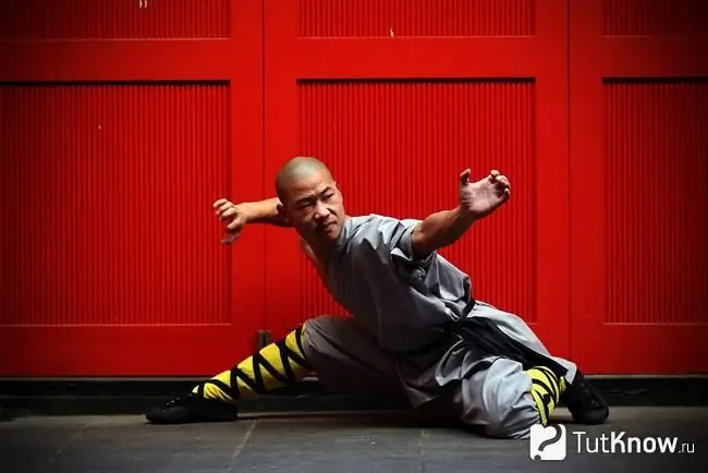 Młody mnich Shaolin