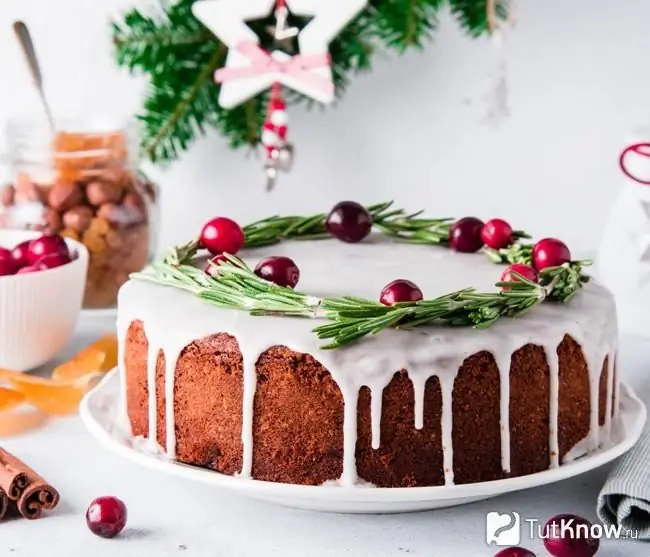 Pastel como regalo para colegas para el Año Nuevo