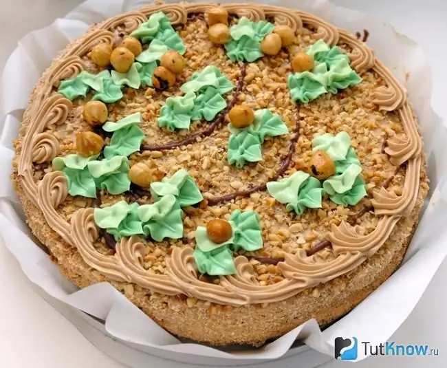 Gâteau comme cadeau pour les partenaires pour la nouvelle année