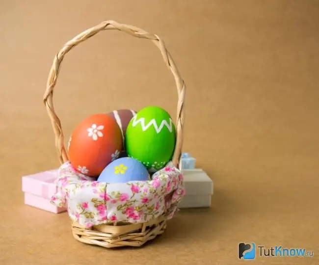 Tela Easter Egg Basket