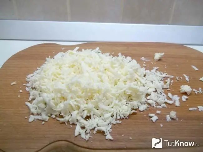 Cheese grated