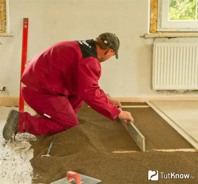 Dry screed Knauf