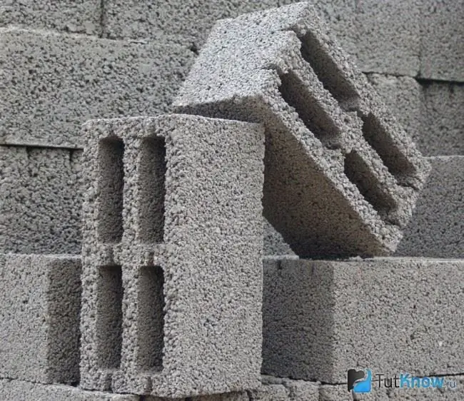 Expanded clay concrete blocks