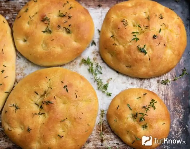 Focaccia bebas ragi