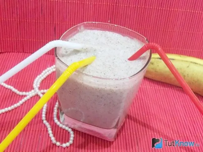 Klaar bananenmilkshake