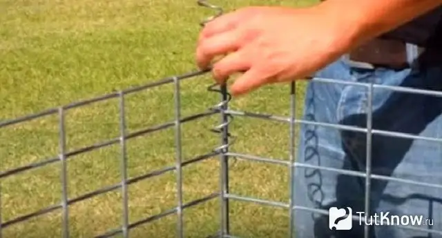 Diy gabions from mesh