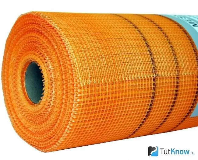 Reinforcing fiberglass mesh