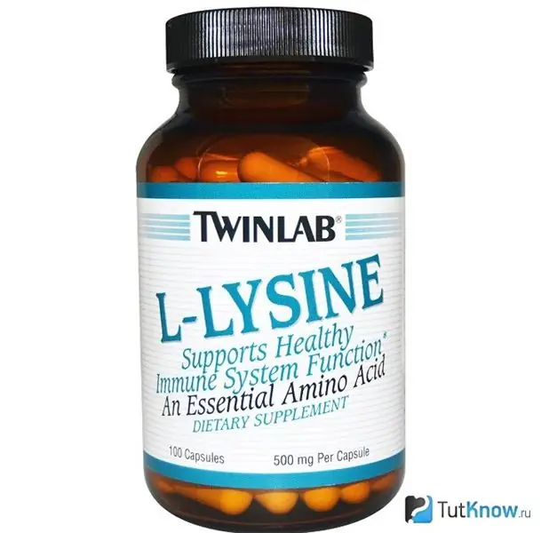 L-lysine մի բանկա