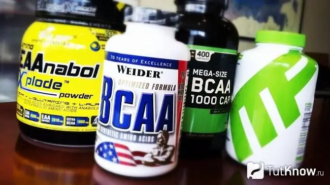 Komplekset BCAA