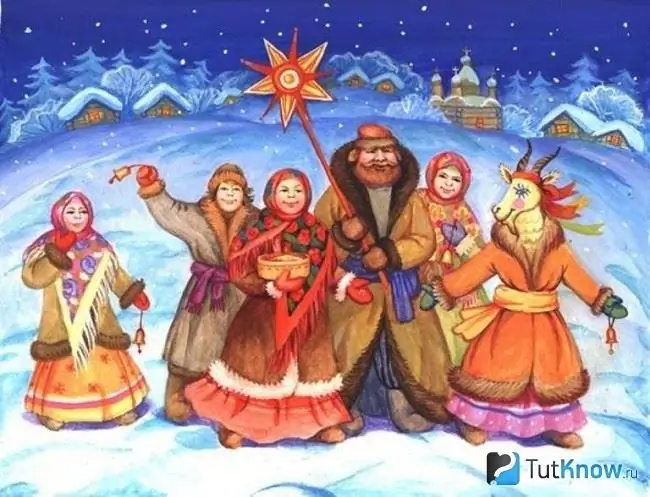 Ritual de caroling desenhado