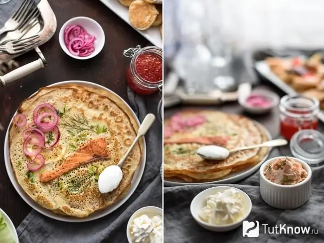 Pişmiş pancake bişirməyin sirləri və xüsusiyyətləri