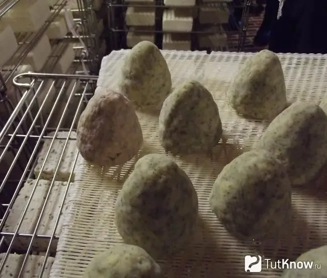 Fabrication du fromage Boulet d'Aven