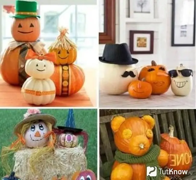 Opzioni popolari di artigianato della zucca