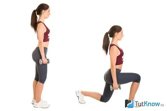 Technique for performing lunges