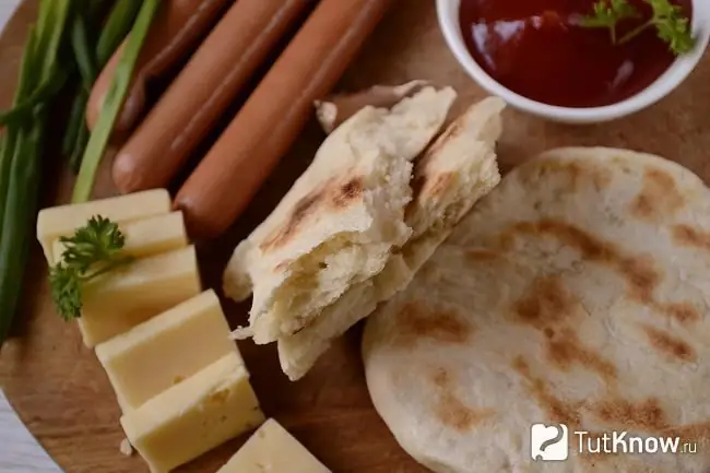 Tortas de levadura preparadas