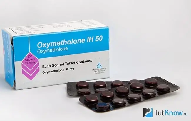 Oxymetholone tabletter