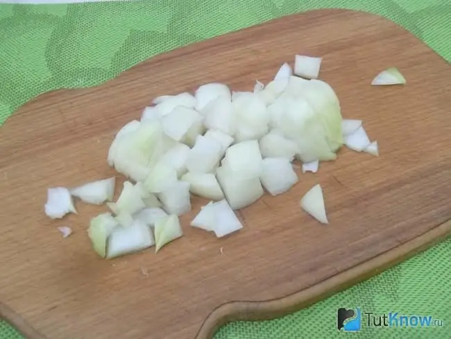 Onions chopped