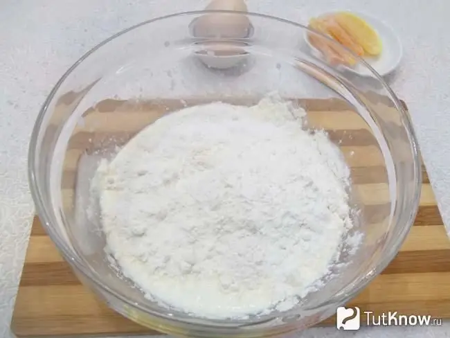 Flour added to food