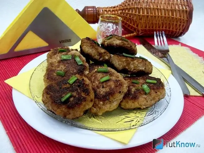 Ready-made meatballs with bran