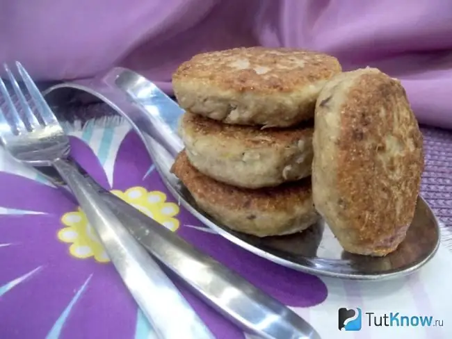 Ready-made mackerel semolina balls