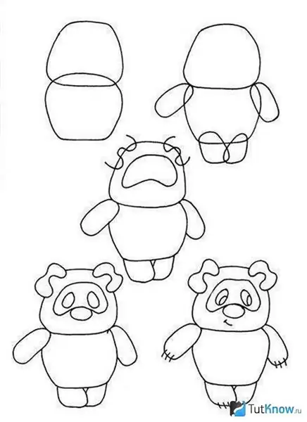 Drawing Winnie the Pooh