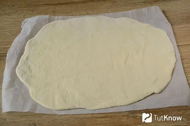 Rolled sausage dough